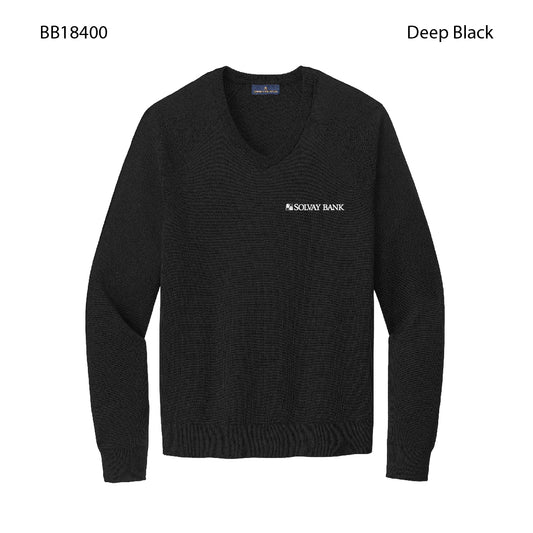 Brooks Brothers® Cotton Stretch V-Neck Sweater