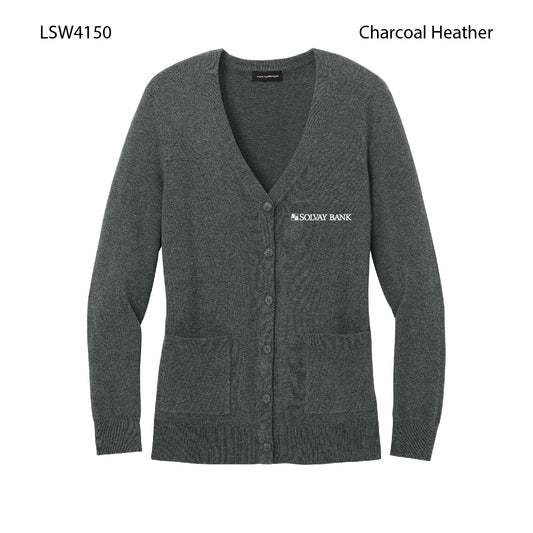 Port Authority® Women’s Easy Care Button-Up Cardigan Sweater