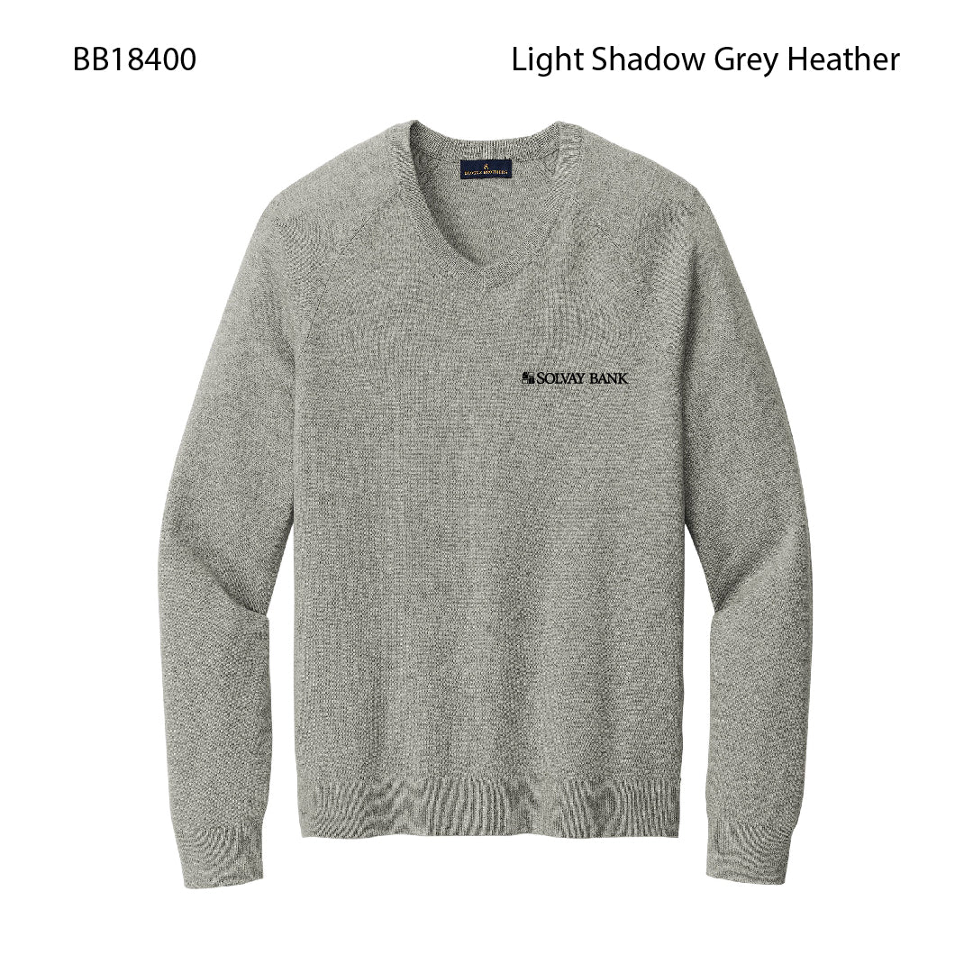Brooks Brothers® Cotton Stretch V-Neck Sweater