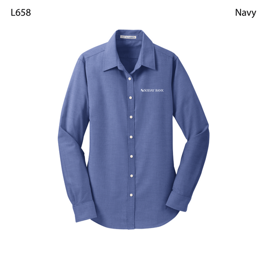Port Authority® Women's SuperPro™ Oxford Shirt