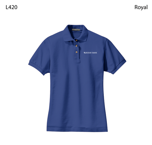 Port Authority® Women's Heavyweight Cotton Pique Polo