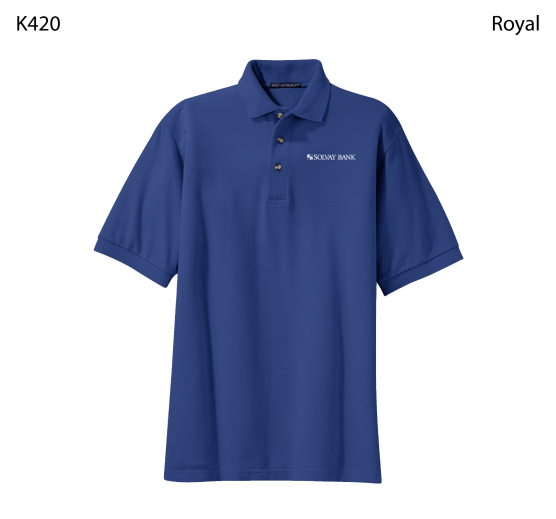 Port Authority® Heavyweight Cotton Pique Polo