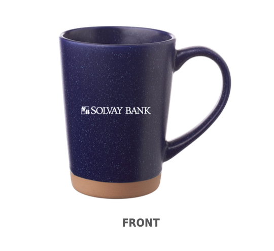 16 oz. Nebula Speckled Clay Coffee Mugs